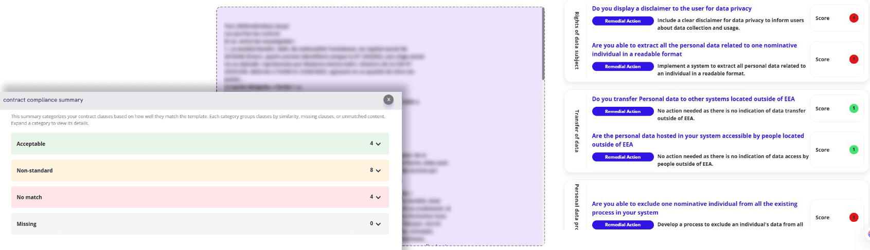Améliorez la conformité des nouveaux contrats avec une bibliothèque de clauses dynamique, le versioning et la comparaison de clauses